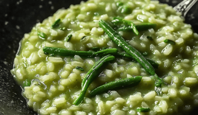 risotto ai bruscandoli