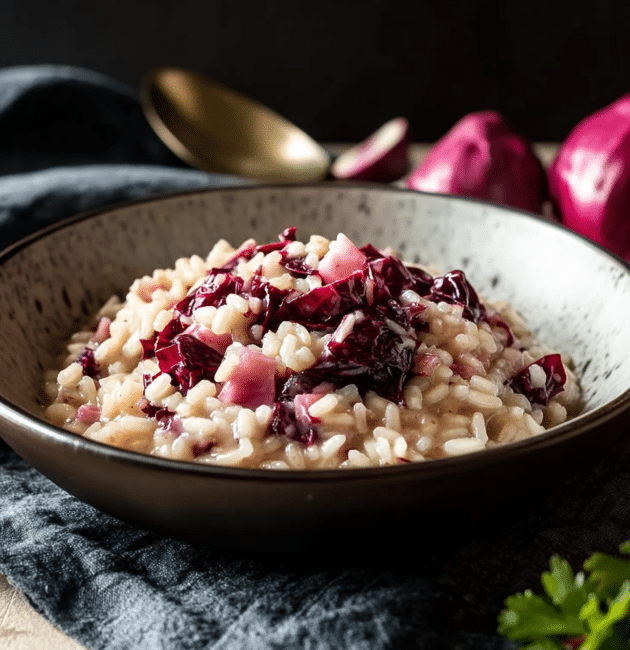 risotto al radicchio ricetta
